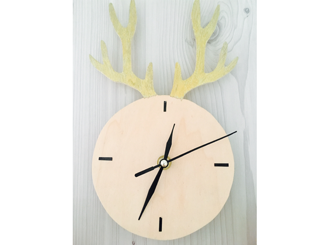 시계만들기(사슴)